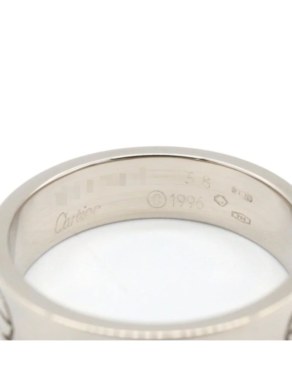 Cartier Ring Love 18k White Gold
